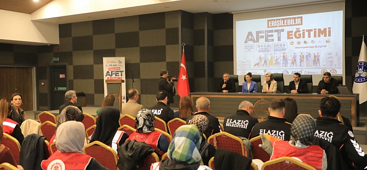 39 Personel Kapsayıcı Afet Eğitiminden Sertifika Aldı