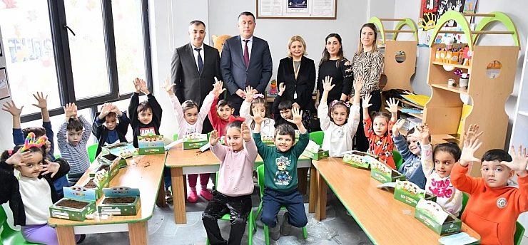 Her Hafta Bir Anaokulunda Tarım Eğitimi