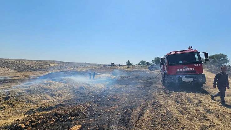 18 araç 105 personel ile yangına müdahale edildi