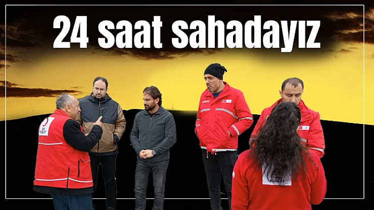 24 saat sahadayız