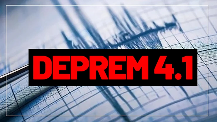 Antalya'da 4.1 Büyüklüğünde Deprem Meydana Geldi