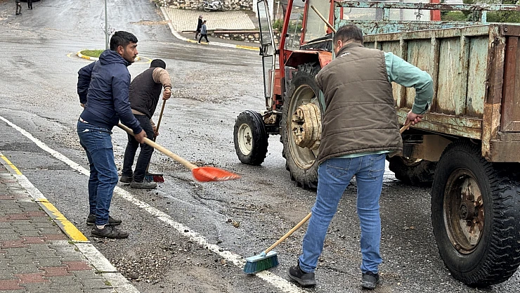 Arapgir'de Dolu ve Sel Sonrası Hızlı Müdahale