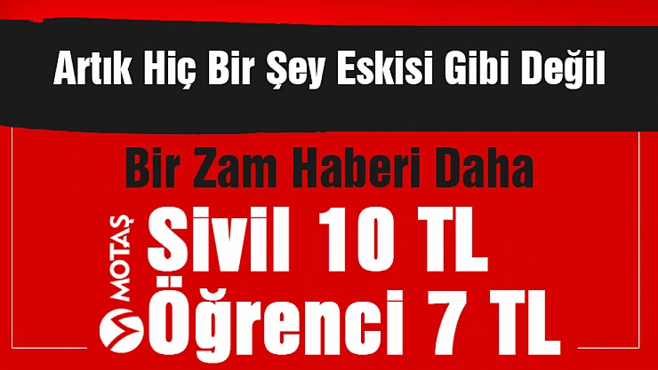 Artık Hiç Bir Şey Eskisi Gibi Değil