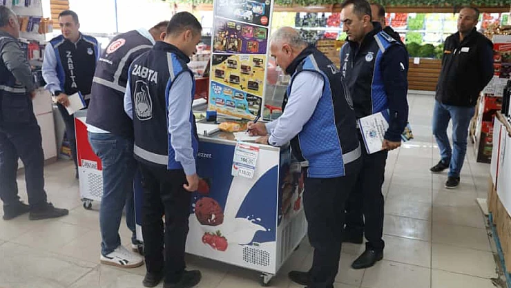 Battalgazi'de Zabıta Ekipleri Marketleri Mercek Altına Aldı