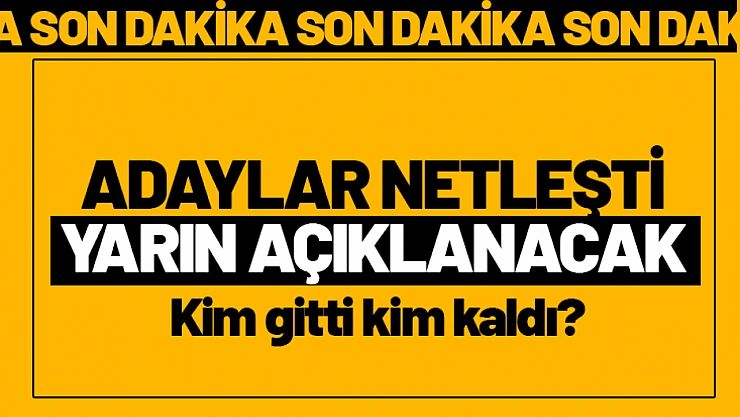 Büyükşehir'den Sonra Merkez İlçelerde de değişime gidildi...