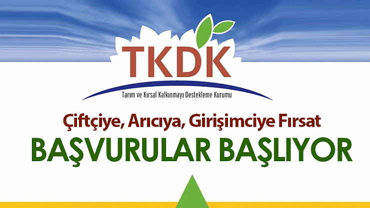 Çiftçiye, Arıcıya, Girişimciye Fırsat: TKDK Başvuru Süreci Başlıyor