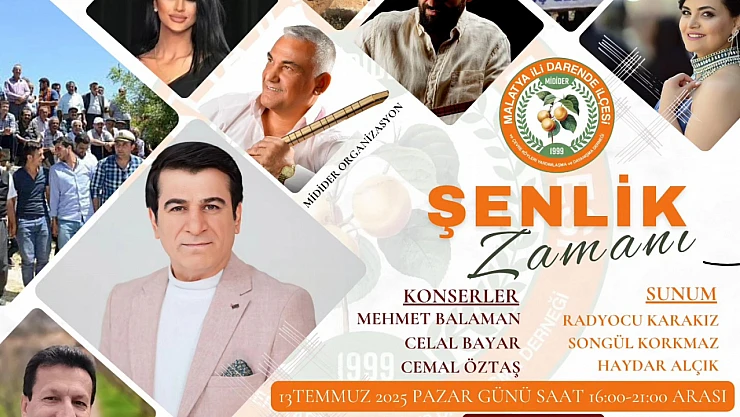 Darende'de Pilav Şenliği Coşkusu İçin Geri Sayım Başladı