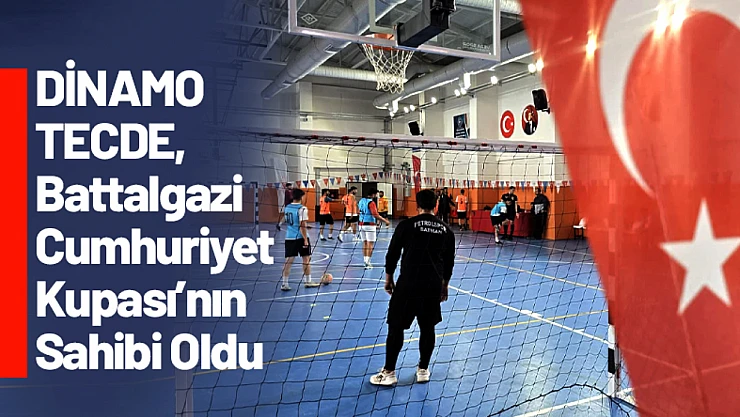 Dinamo Tecde, Battalgazi Cumhuriyet Kupası'nın Sahibi Oldu