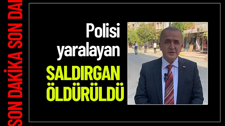 Elazığ'da Silahlı Gerilim: Polis Yaralı, Saldırgan Öldü