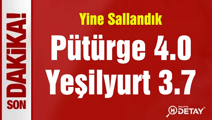 Güne İki Depremle Uyandık...