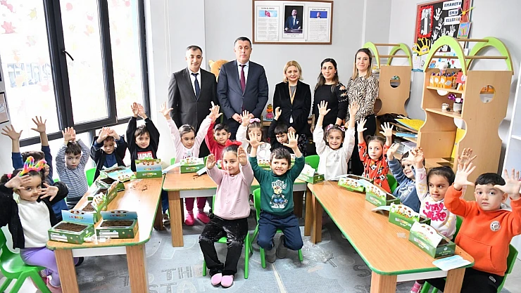 Her Hafta Bir Anaokulunda Tarım Eğitimi