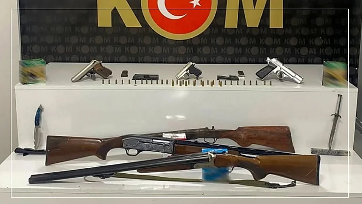 KOM Ekiplerinden Silah Kaçakçılığına Darbe