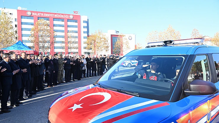 Malatya Güvenliğine 67 Yeni Araç Takviyesi