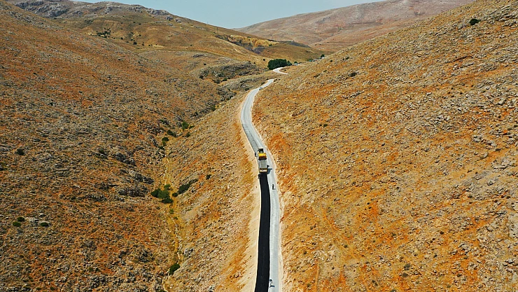 Malatya'nın Kırsalına 25 Kilometrelik Yol Hizmeti
