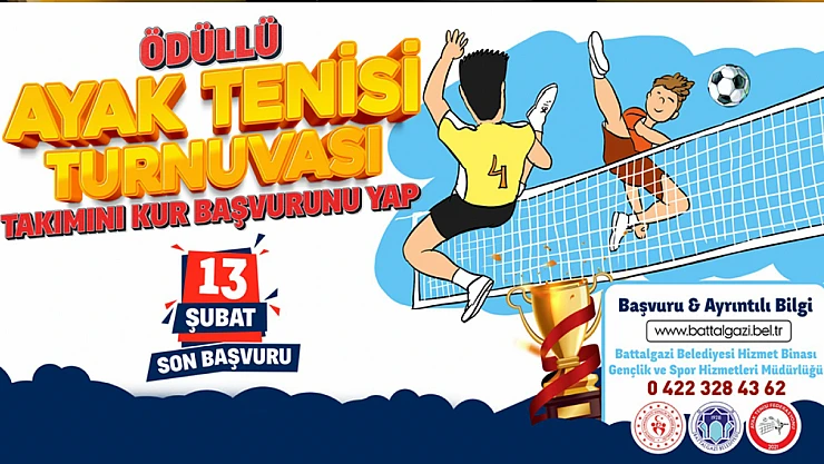 Ödüllü Ayak Tenisi Turnuvası