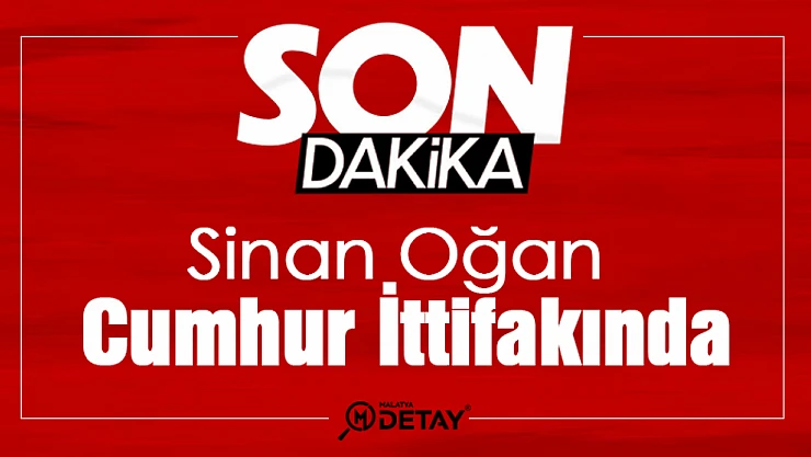 Sinan Oğan Cumhurbaşkanı Erdoğan'ı destekleyecek