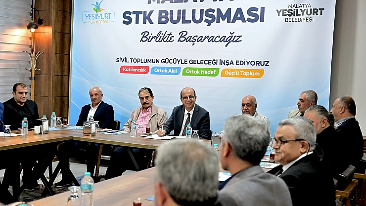 Sivil Toplumla Ortak Akıl Toplantısı Yeşilyurt'ta Gerçekleşti