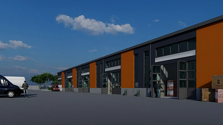 Topsöğüt Mahallesine 2.400 adet işyerinden oluşacak Sanayi Sitesi...