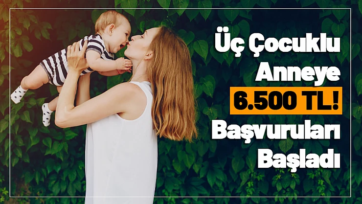 Üç Çocuklu Anneye 6.500 TL! Doğum Yardımı Başvuruları Başladı