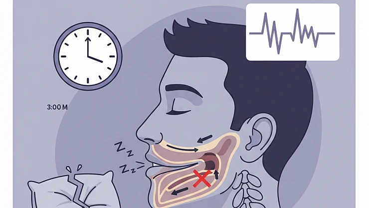 Uyku Apnesi Kalp ve Tansiyon Riskini Artırıyor