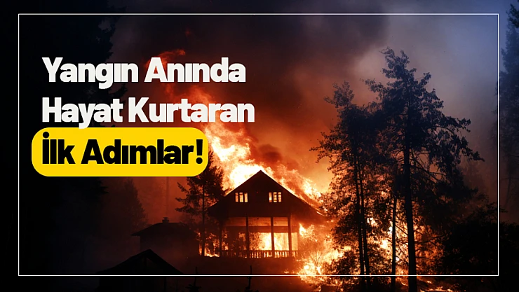 Yangın Anında Hayat Kurtaran İlk Adımlar!