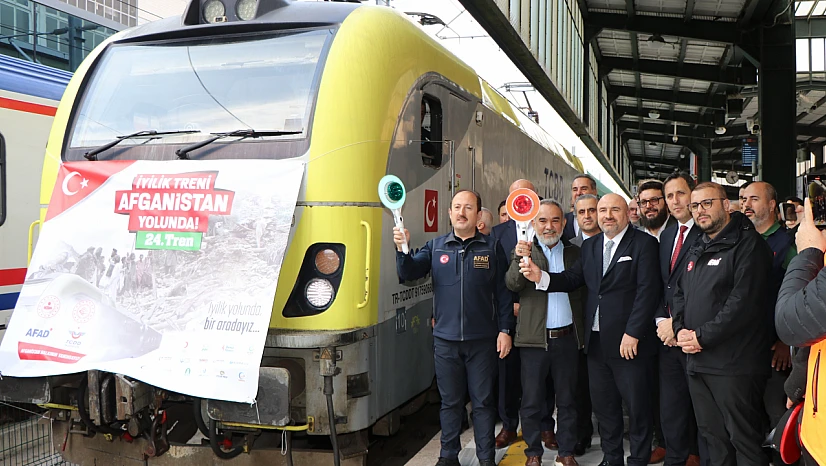 24. İyilik Treni Afganistan'a Uğurlandı