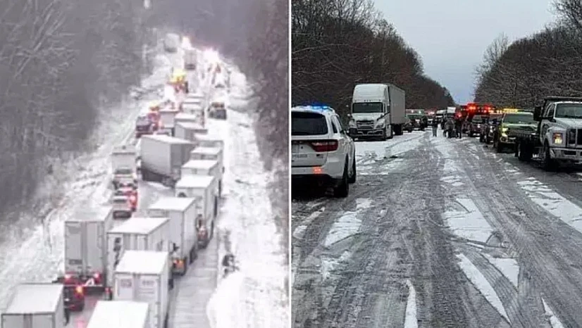 ABD'de Kar Fırtınası: 2 Bin 500 Uçuş İptal