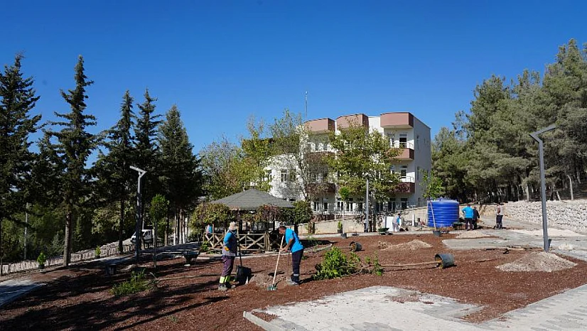 Adıyaman Belediyesi'nden Narlıkuyu'da Yeşil Dönüşüm