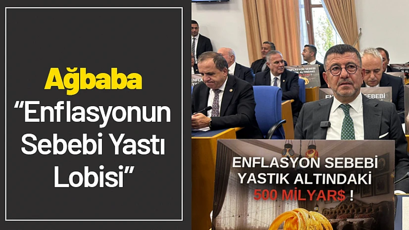 Ağbaba: 'Enflasyonun Sebebi Yastık Lobisi'