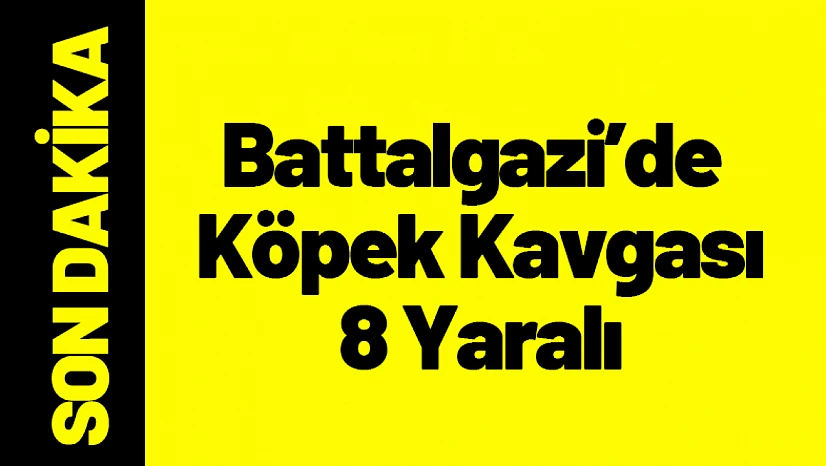 Battalgazi'de Köpek Tartışması Kavgaya Dönüştü: 8 Yaralı