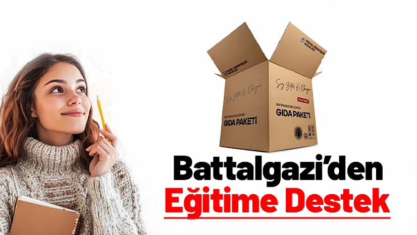 Battalgazi'den Eğitime Destek