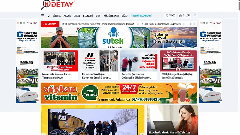 Büyükşehir Spor Tesisleri Reklam