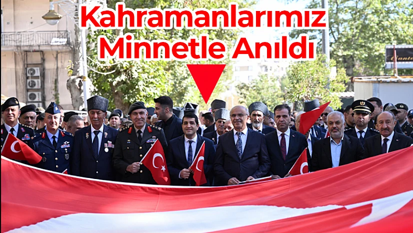 Gaziler Günü'nde Kahramanlarımız Minnetle Anıldı