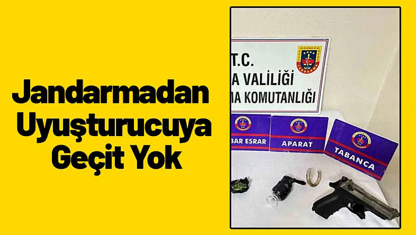 Jandarmadan Uyuşturucuya Geçit Yok