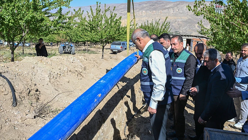 Malatya Büyükşehir'den 70 Milyonluk Yatırım: Çiftçilere Sulama Desteği