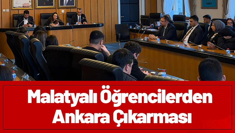 Malatyalı Öğrencilerden Ankara Çıkarması