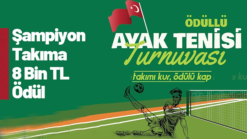 Şampiyon Takıma 8 Bin TL Ödül Verilecek