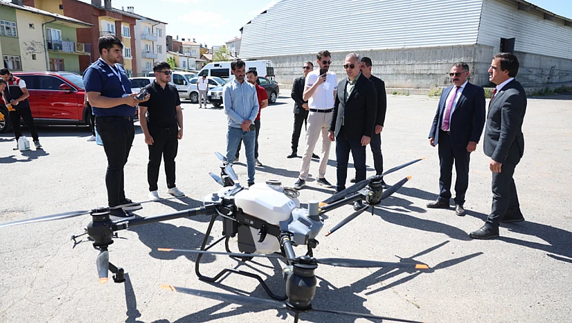 Sivas Belediyesi'ne Zirai İlaçlama Dronu Takviyesi