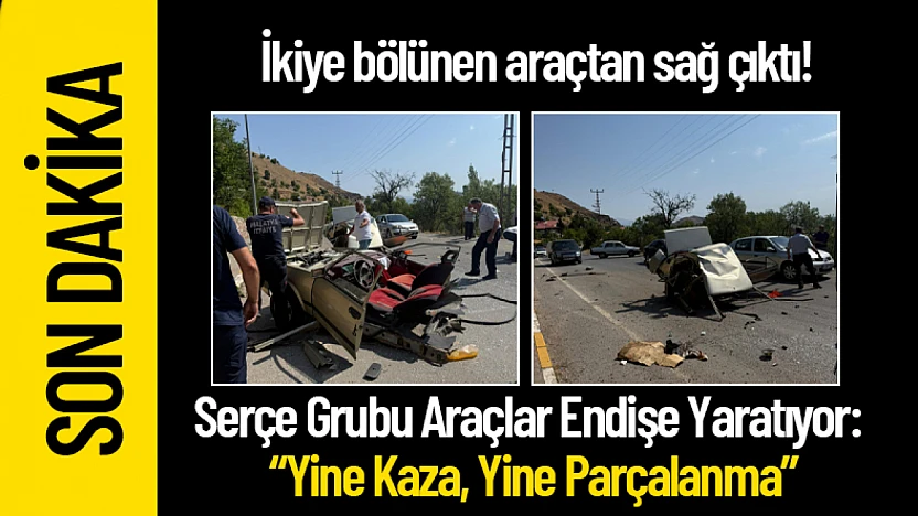 Kuş Grubu Araçlar Endişe Yaratıyor: Yine Kaza, Yine Parçalanma