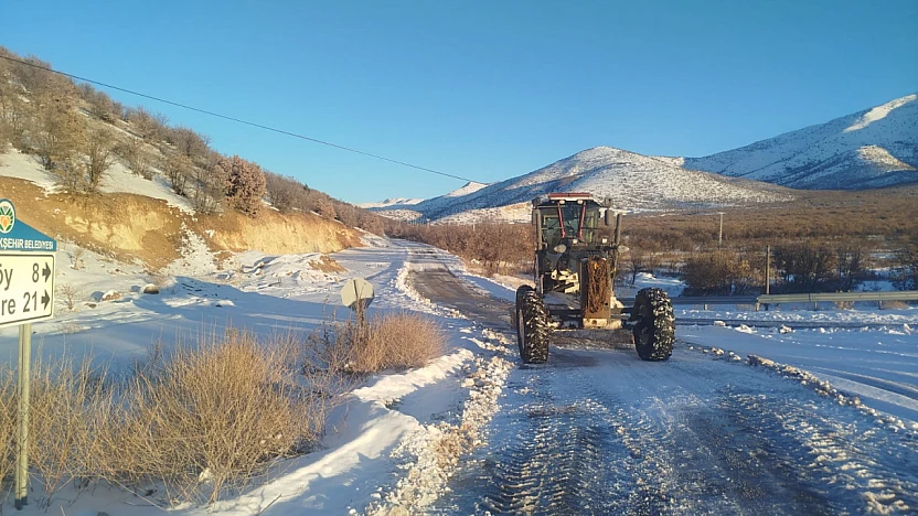 Malatya'da 117 mahalle yolu ulaşıma açıldı...