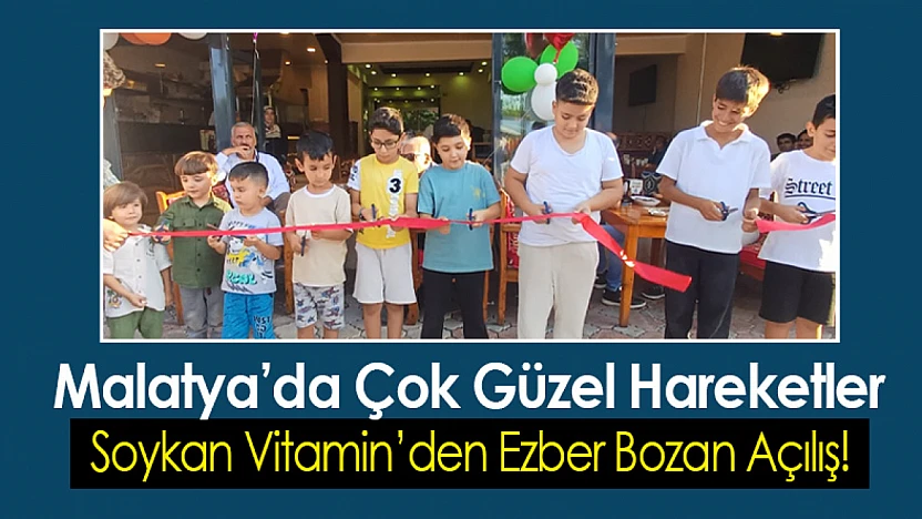 Soykan Vitamin'den Ezber Bozan Açılış!