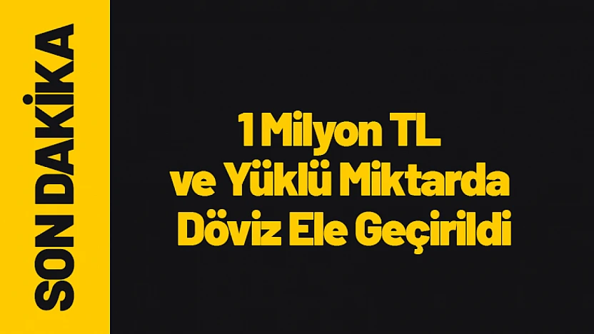 Tefecilik ve Kumar Baskını: 1 Milyon TL ve Yüklü Miktarda Döviz Ele Geçirildi