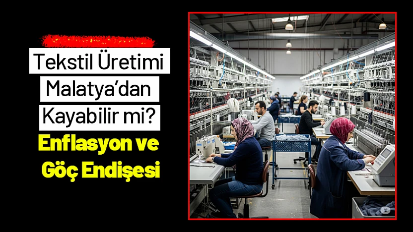 Tekstil Üretimi Malatya'dan Kayabilir mi? Enflasyon ve Göç Endişesi