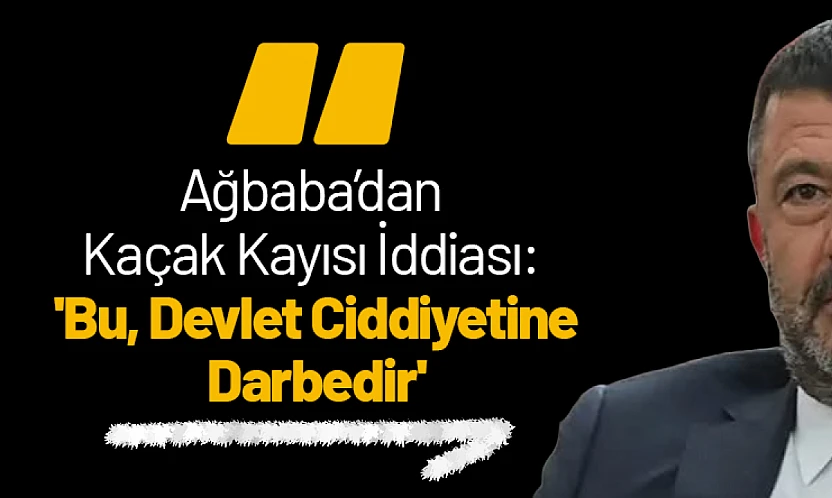 Ağbaba'dan Kaçak Kayısı İddiası: 'Bu, Devlet Ciddiyetine Darbedir'