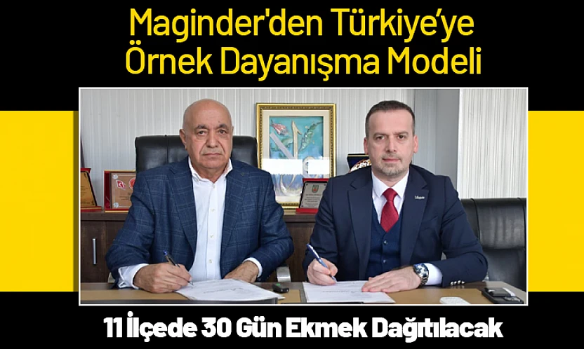 Maginder'den Türkiye'ye Örnek Dayanışma Modeli