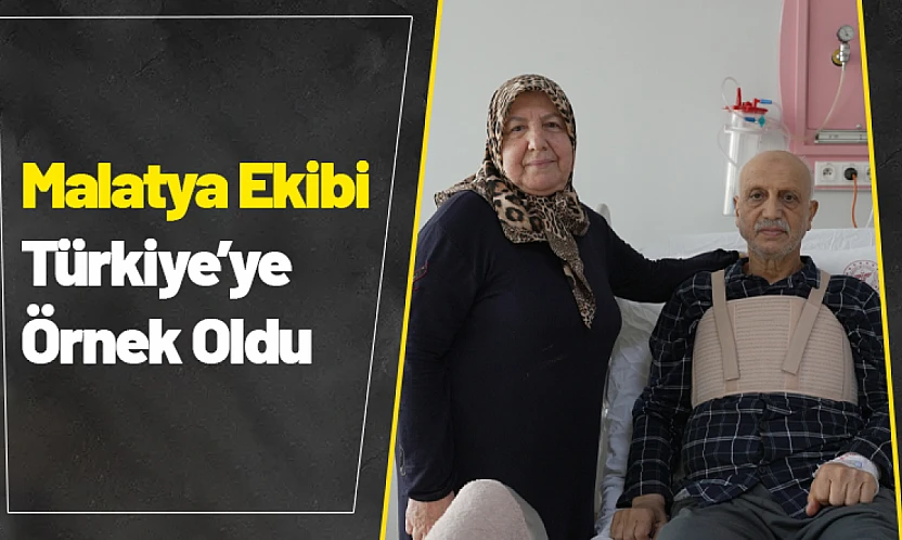 Malatya Ekibi Türkiye'ye Örnek Oldu